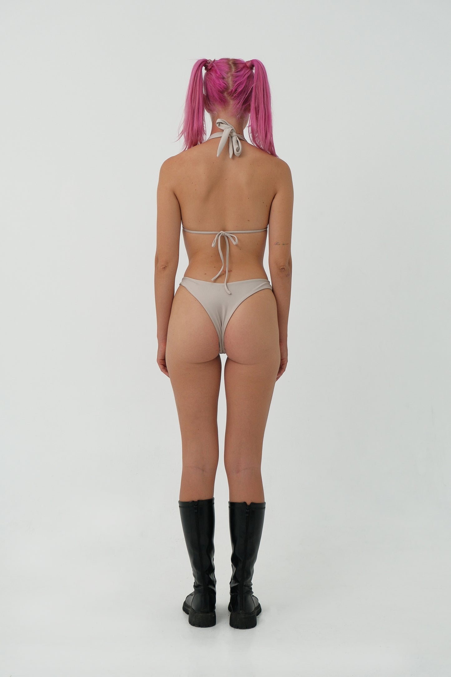 Tie set | Cold beige color
